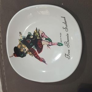 Vintage Brownie ceramic 5"×5" plate by J.H. Weatherly and Sons LTD